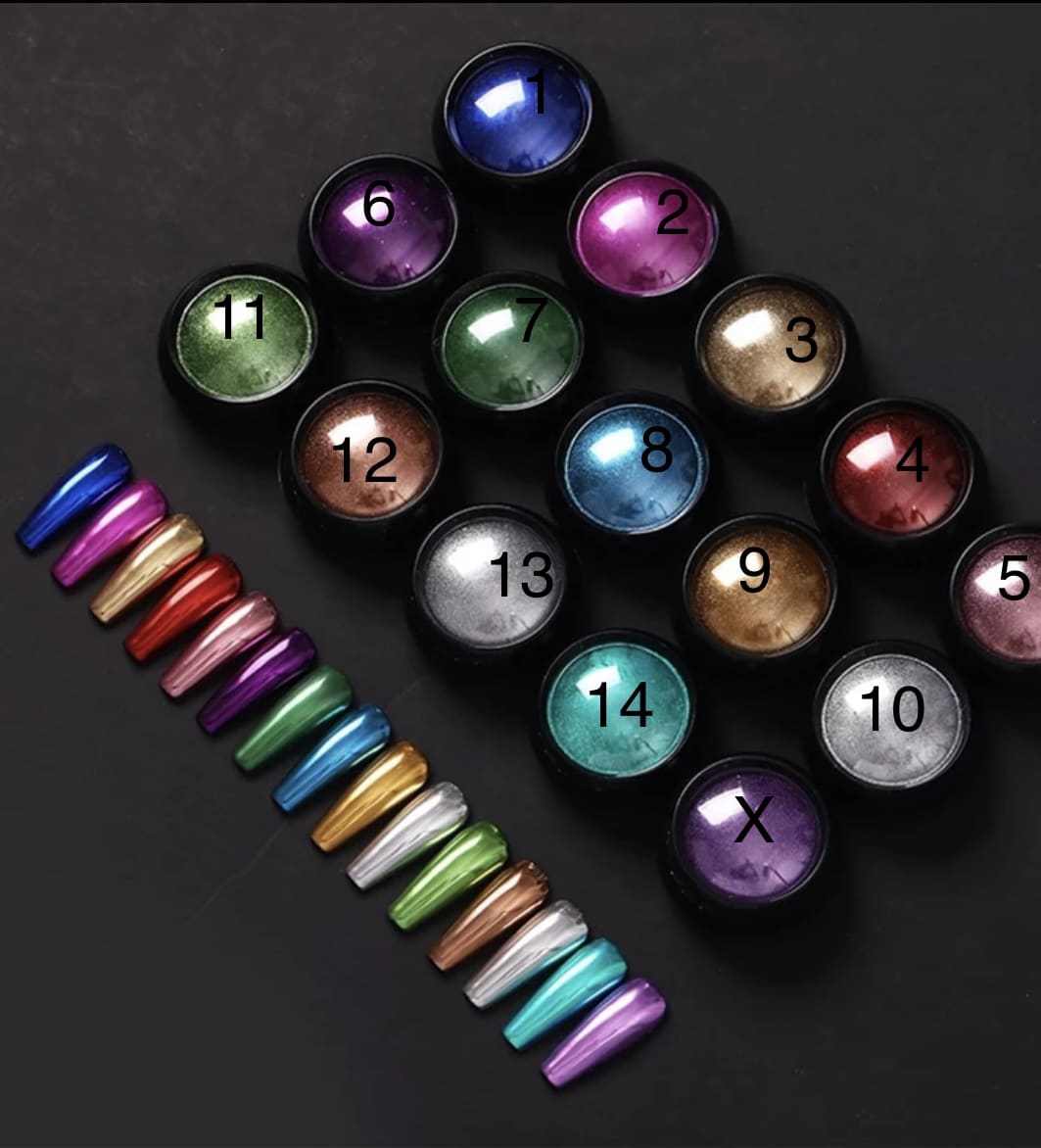 Metallic Effects – 14 Teintes