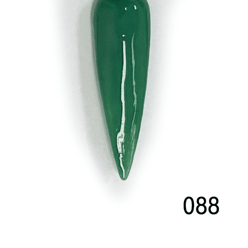 poudre de trempage résine et poudre teintes vert