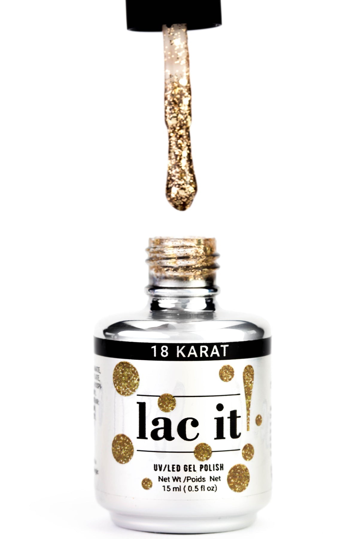 Ce vernis gel professionnel, disponible en plusieurs teintes tendances, s’applique facilement et assure une couleur intense sans écaillage jusqu’à 3 semaines. 18 KARAT