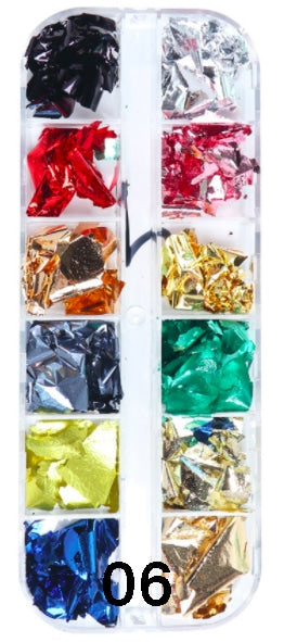 Papier Aluminium Varié – Foil Décoratif (Feuille d’Or)