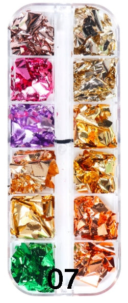 Papier Aluminium Varié – Foil Décoratif (Feuille d’Or)