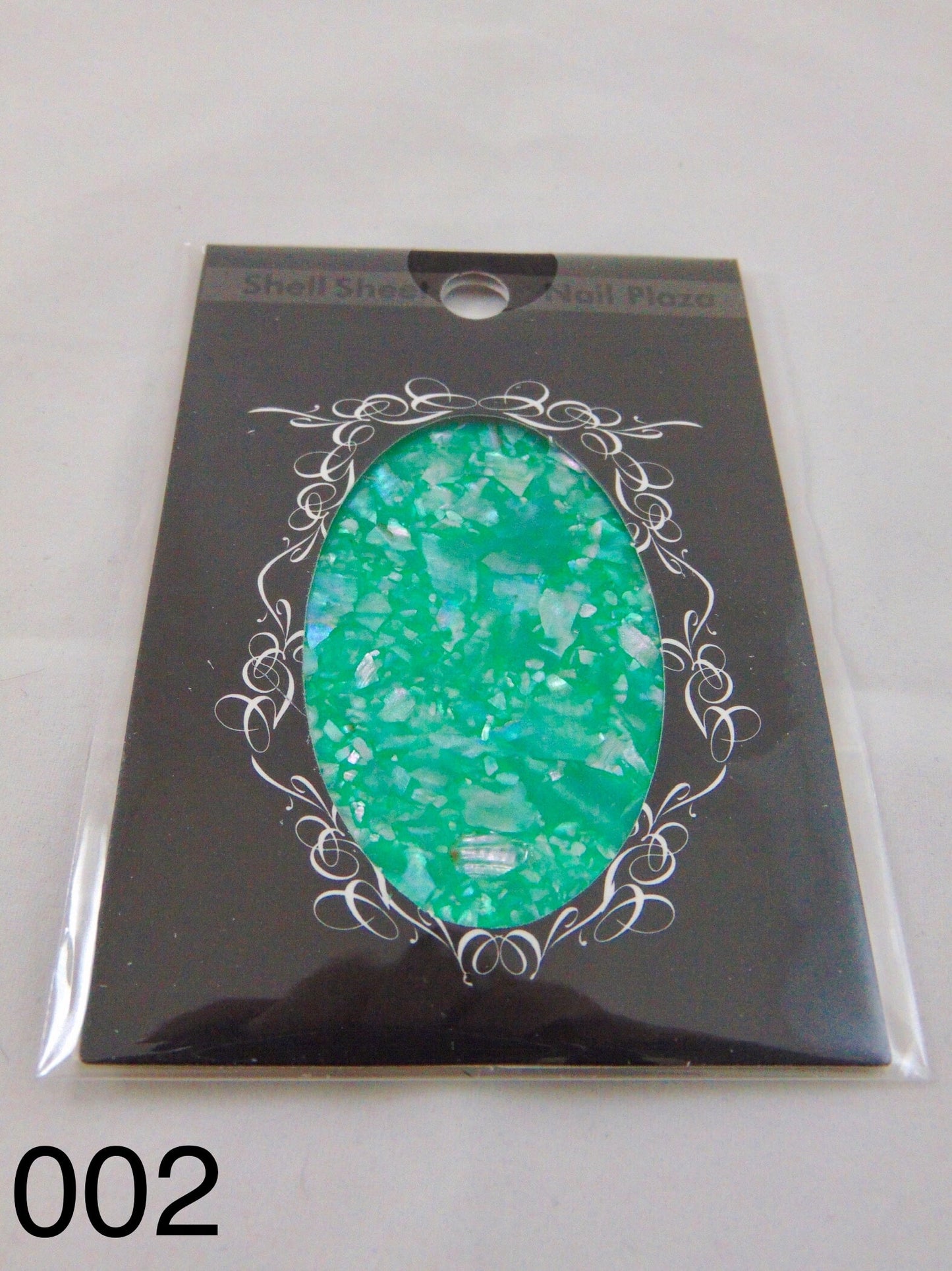 Feuilles décoratives de coquillage pour ongles – différentes teintes nacrées pour nail art professionnel TURQUOISE