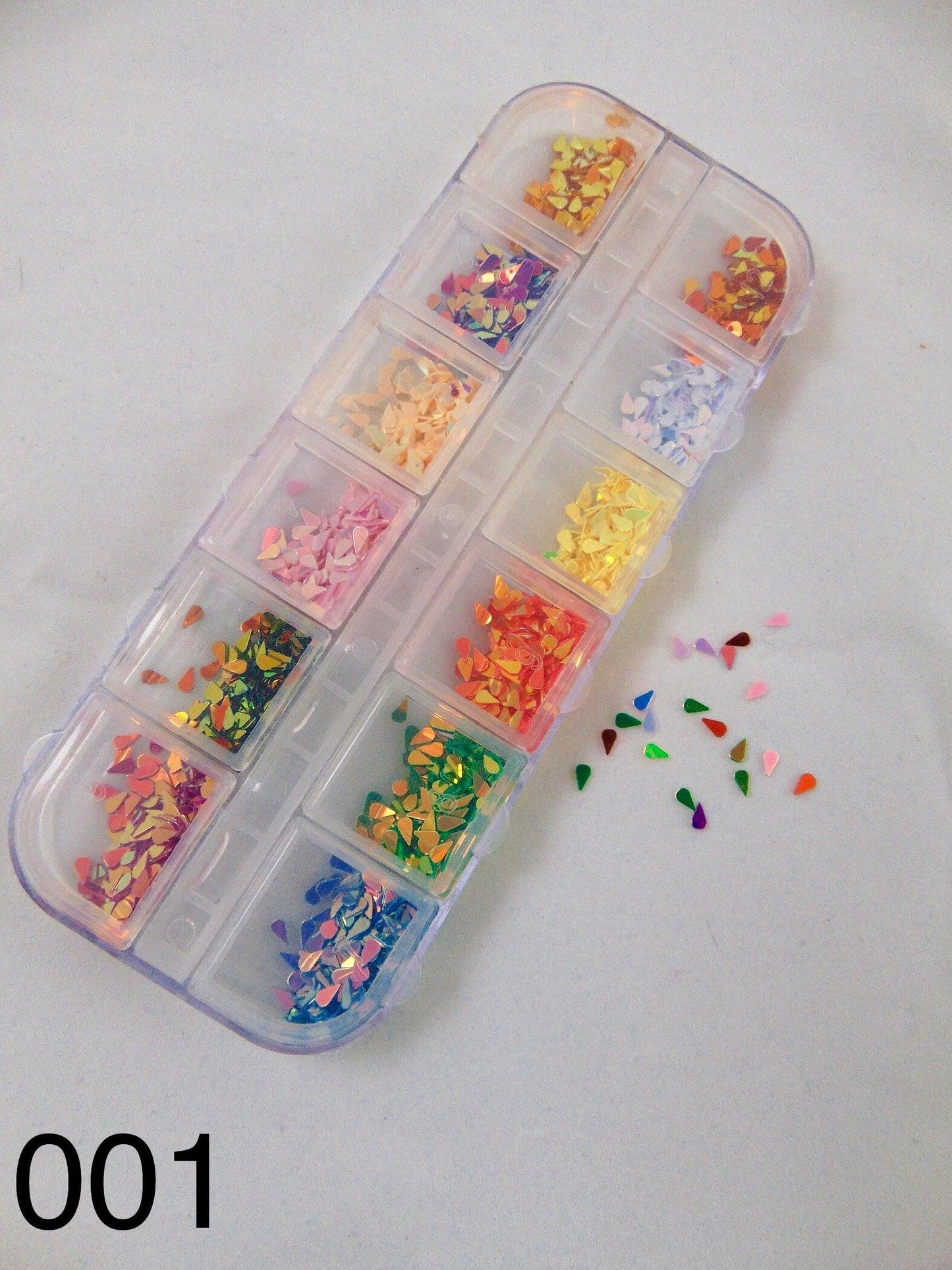 Bijoux en Boîtier – Décorations Ongles Or, Argent & Rose Gold