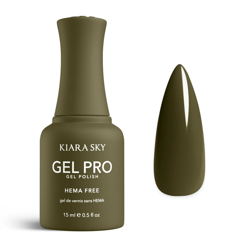 VERNIS GEL PRO KIARA SKY GEL Olive and Well