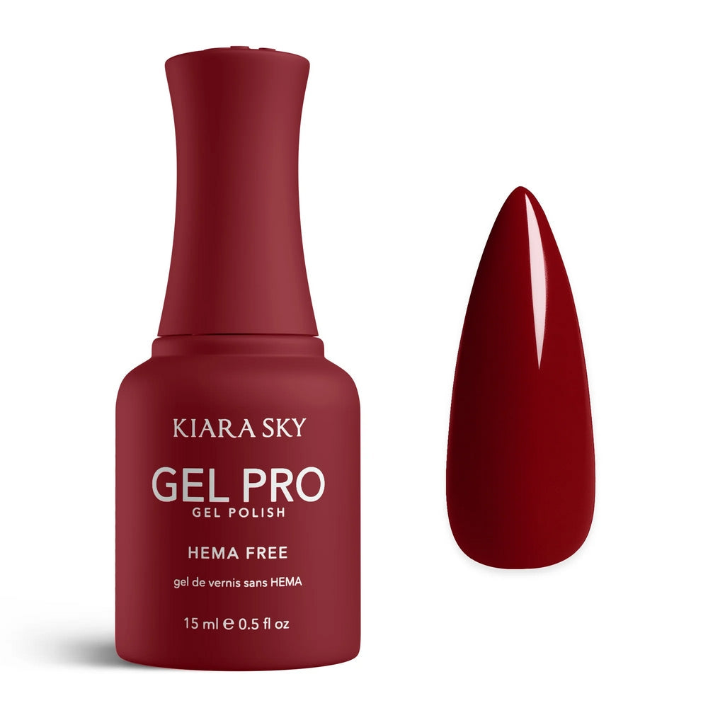 VERNIS GEL PRO KIARA SKY GEL Left On Red