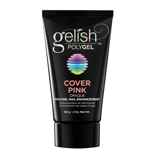 Gelish Polygel Cover Pink – gel de construction opaque professionnel pour ongles