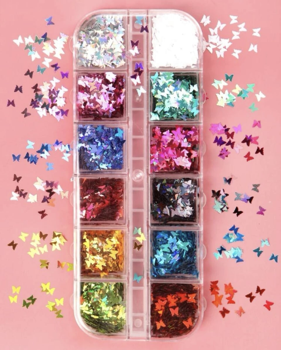 Papillons décoratifs pour Nail Art – Décorations d’ongles
