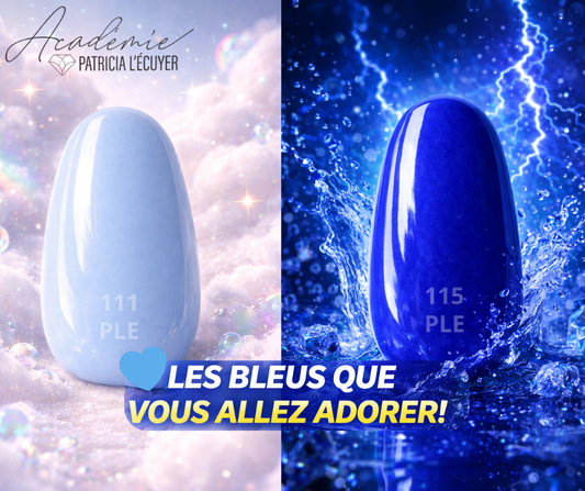 Poudre de Trempage – Teintes de Bleu (1 oz)
