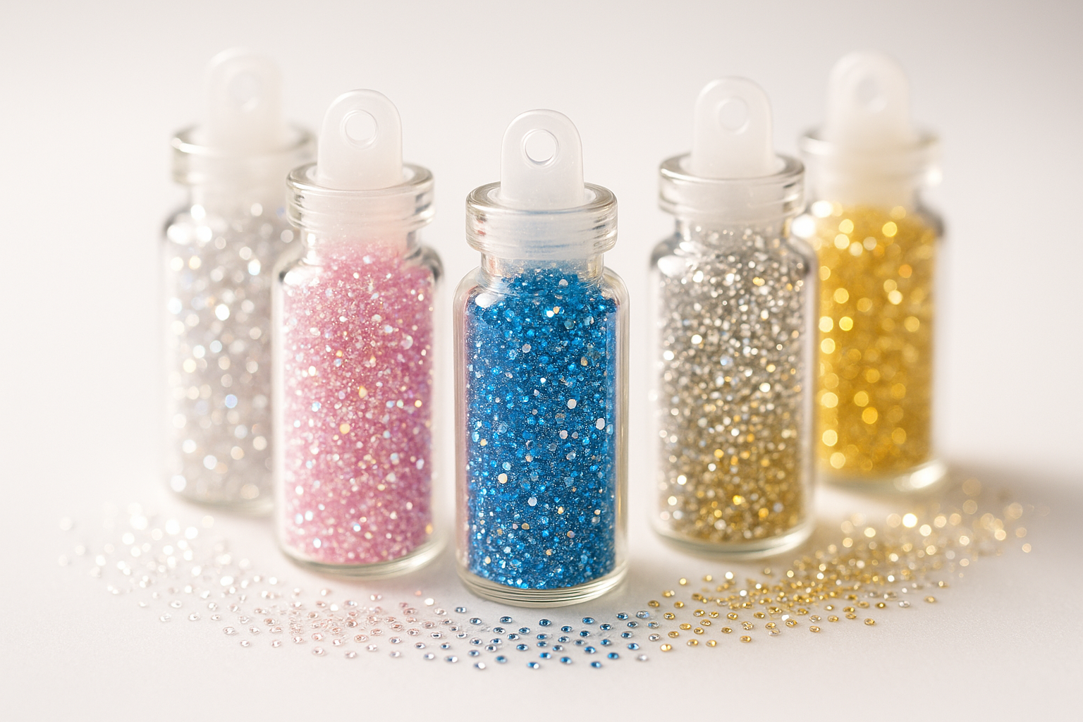 Ajoutez de l’éclat à vos manucures avec nos micro strass en cristal ✨.
Conditionnés en petites bouteilles pratiques de 10 g, ils sont disponibles en plusieurs couleurs pour sublimer vos créations nail art, qu’elles soient minimalistes ou glamour.