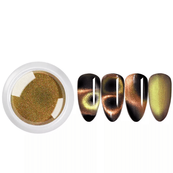 Poudre Cat Eye – Effet Métallique & Holographique (6 teintes)