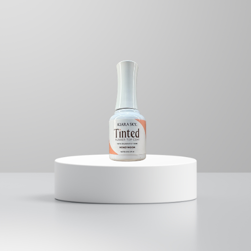 Tinted Rubber Top Coat 2-en-1 – Couleur et finition brillante pour ongles