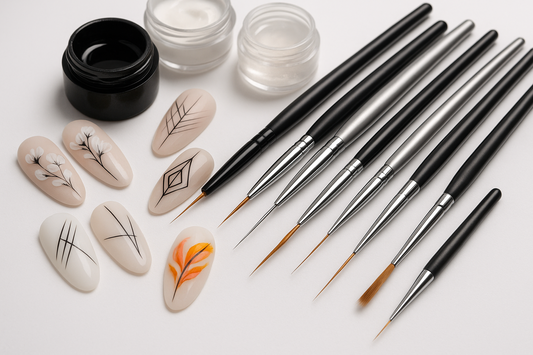 Pinceaux Variés – Nail Art (plusieurs modèles)