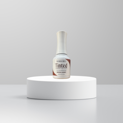 Tinted Rubber Top Coat 2-en-1 – Couleur et finition brillante pour ongles